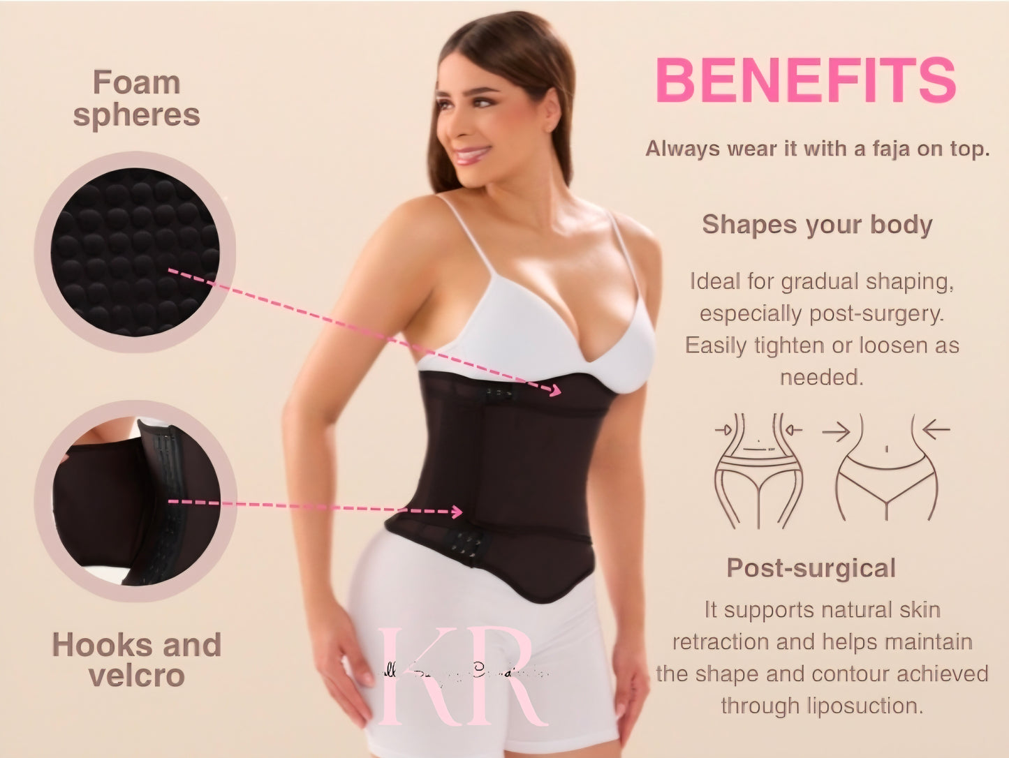 FV010 - Lymphatic Abdominal Binder- Stage 2