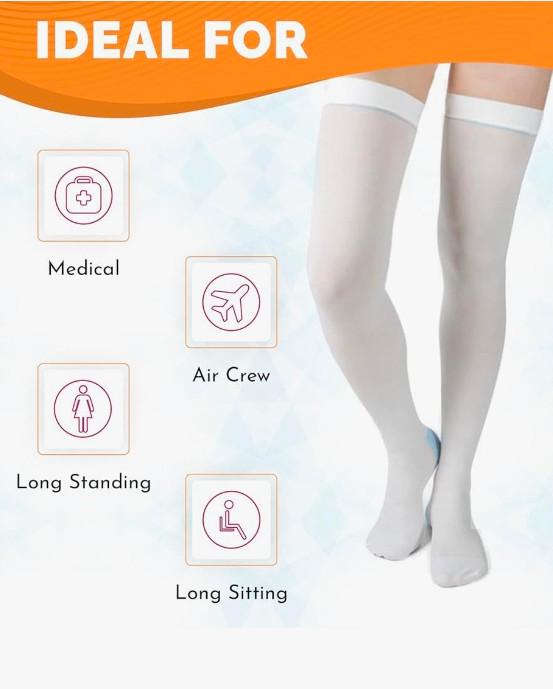 FV016 - Compression Socks 20-30 mmhg